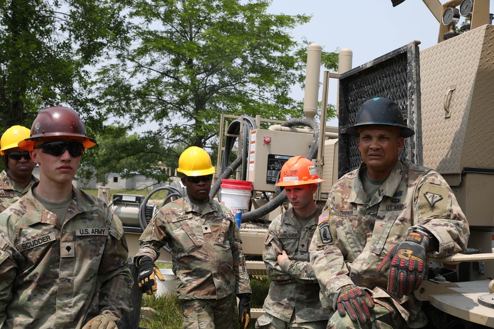 D.C. Army National Guard 140th Engineer Detachment annual training