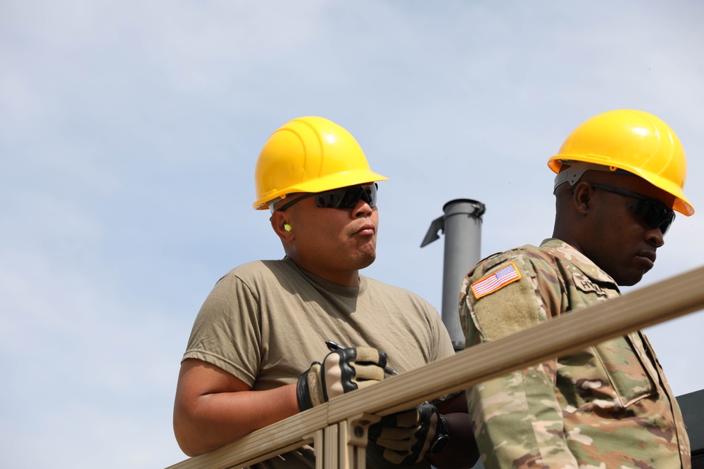 D.C. Army National Guard 140th Engineer Detachment annual training