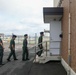 Japan  Self Defense Force members go on an installation tour