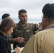 Japan  Self Defense Force members go on an installation tour