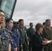 Japan  Self Defense Force members go on an installation tour