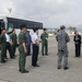 Japan  Self Defense Force members go on an installation tour