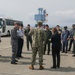 Japan  Self Defense Force members go on an installation tour