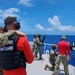 USCGC Frederick Hatch (WPC 1143) conducts gunnery exercise with U.S. Navy