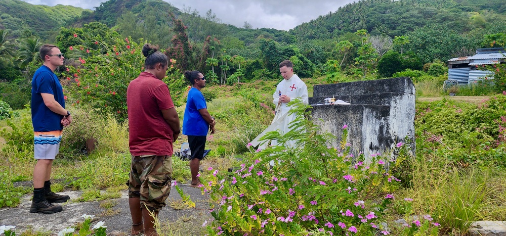 USCGC Frederick Hatch (WPC 1143) delivers chaplain to Northern Mariana Islands