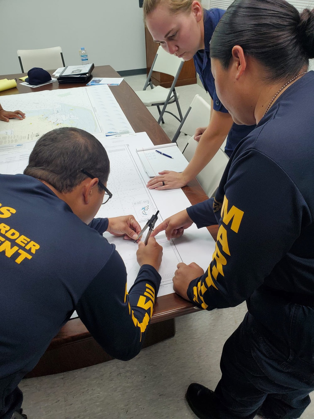 USCGC Frederick Hatch (WPC 1143) conducts training with CNMI agencies