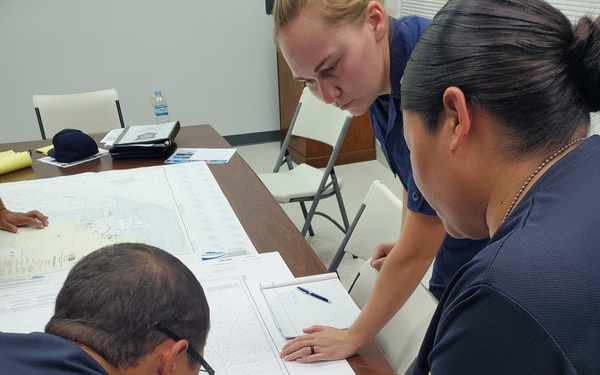 USCGC Frederick Hatch (WPC 1143) conducts training with CNMI agencies