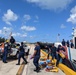 USCGC Frederick Hatch (WPC 1143) delivers supplies to Saipan human society