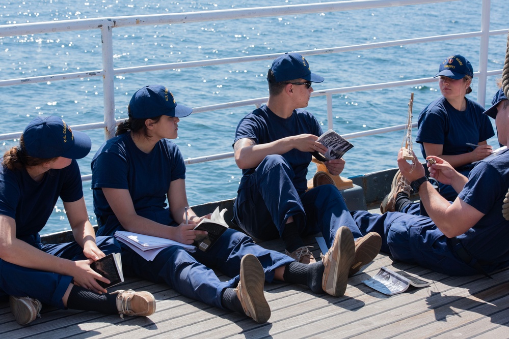 USCGC Eagle seamanship training