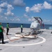 HELICOPTER SEA COMBAT SQUADRON (HSC) 21 CONDUCTS FLIGHT OPERATIONS ON USS MANCHESTER (LCS 14)