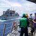 USS MANCHESTER CONDUCTS REFUELING WITH USNS WALLY SCHIRRA (T-AKE 8)