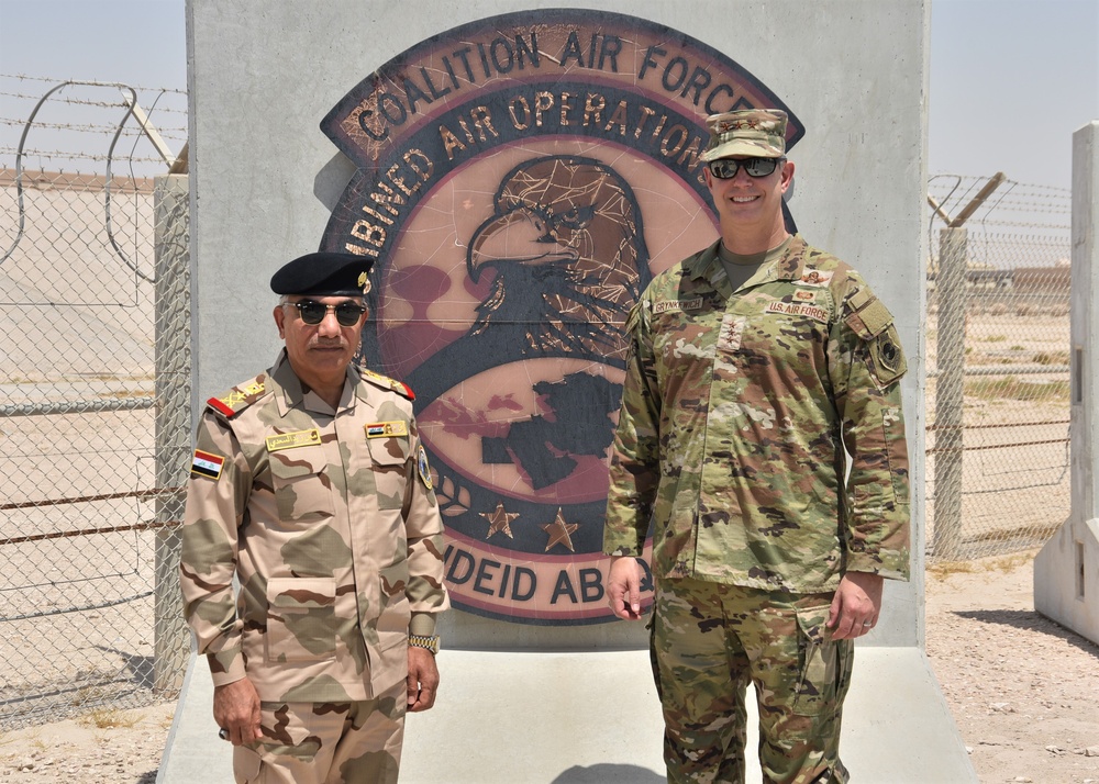 Iraqi Air Defense Command commander visits AUAB