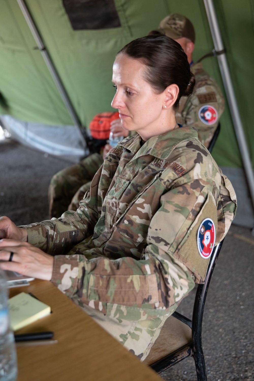 151st Medical Group from Utah Air National Guard operations at HCA field hospital during African Lion 2023