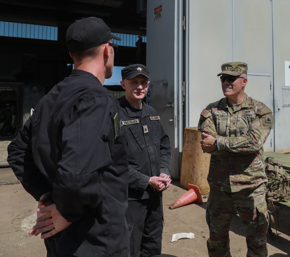 Meeting the 74th Troop Command and 1st Battalion 4th Infantry Regiment