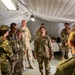 Brig. Gen. Cashman visits the 151st Medical Group from Utah Air National Guard operations at HCA field hospital during African Lion 2023