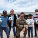 Brig. Gen. Cashman visits the 151st Medical Group from Utah Air National Guard operations at HCA field hospital during African Lion 2023