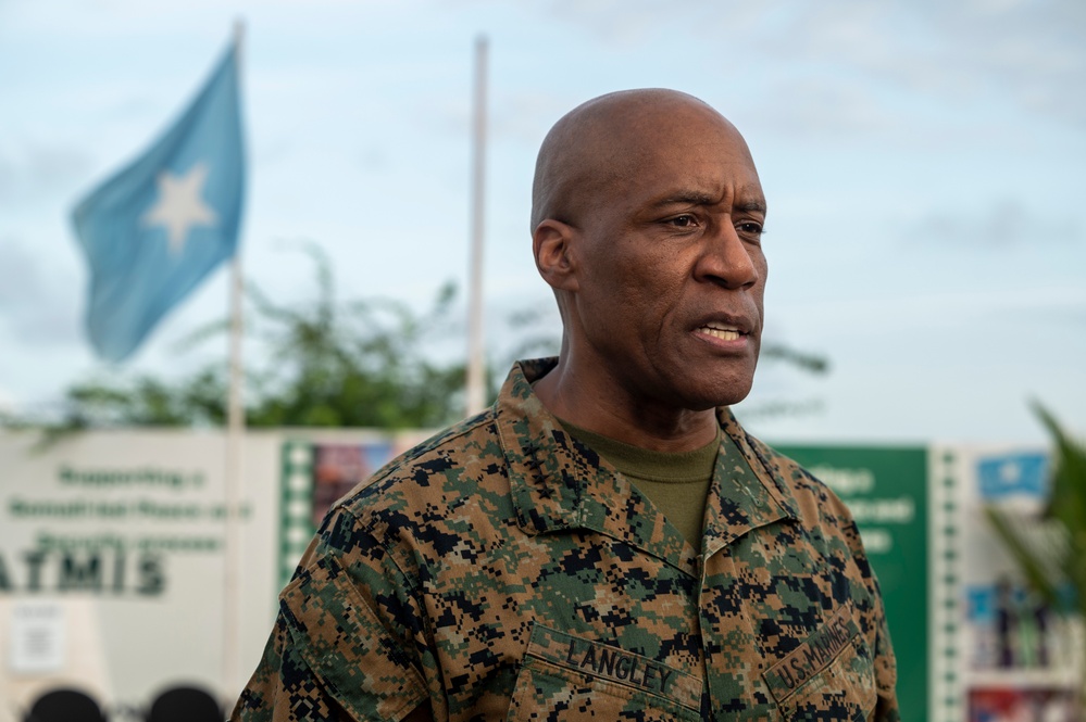 AFRICOM Commander Battlefield Circulation to Somalia