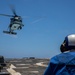 USS Rafael Peralta (DDG 115) conducts flight operations with Helicopter Maritime Strike Squadron (HSM) 77