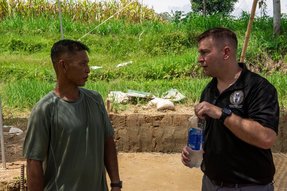 DPAA leadership visits recovery site in Vietnam 2023