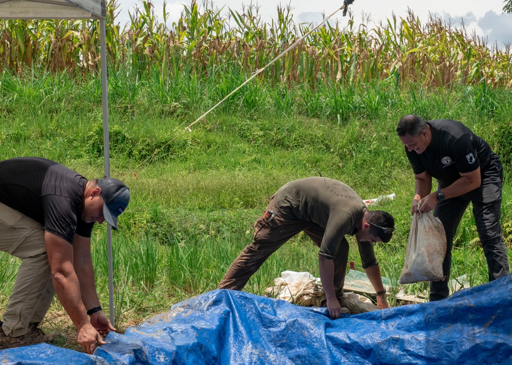 DPAA leadership visits recovery site in Vietnam 2023