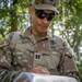 Army Reserve Capt. Steven Tirado checks his map