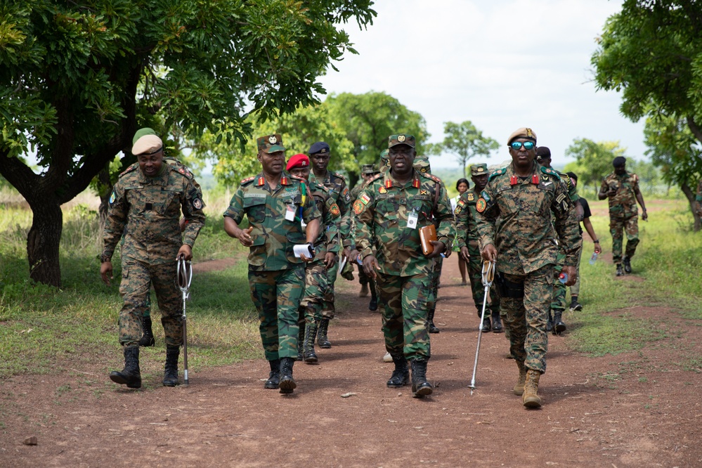 DV Day in Daboya, Ghana, at African Lion 2023