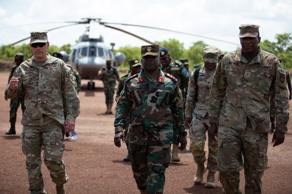 DV Day in Daboya, Ghana, at African Lion 2023