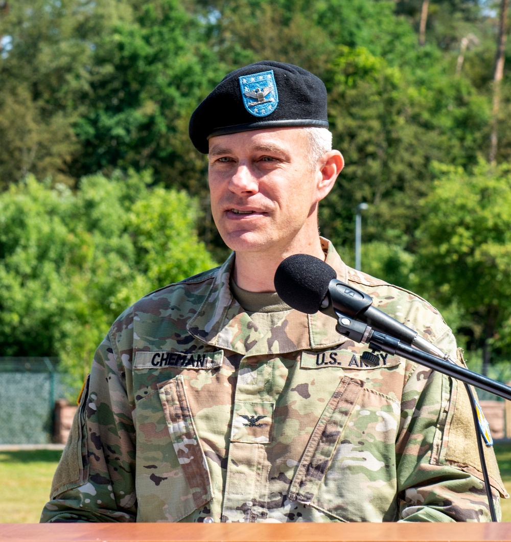 21st Special Troops Battalion Change of Command