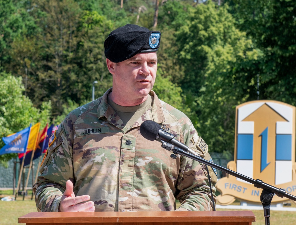 21st Special Troops Battalion Change of Command