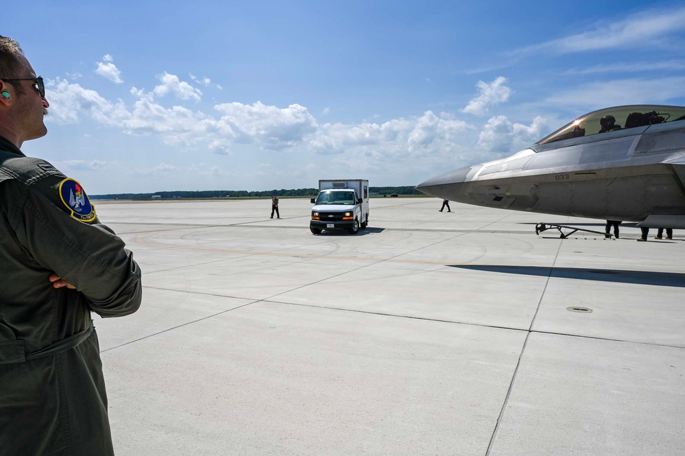 71st FS kicks off inaugural F-22 basic flying course