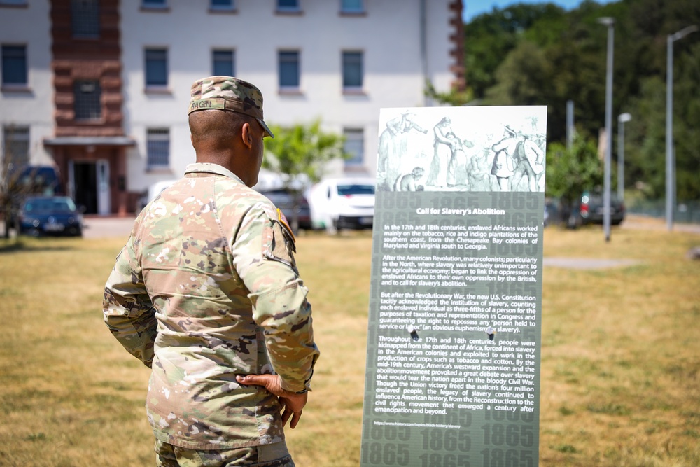 21st Theater Sustainment Command hosts its first ever Juneteenth Exhibition