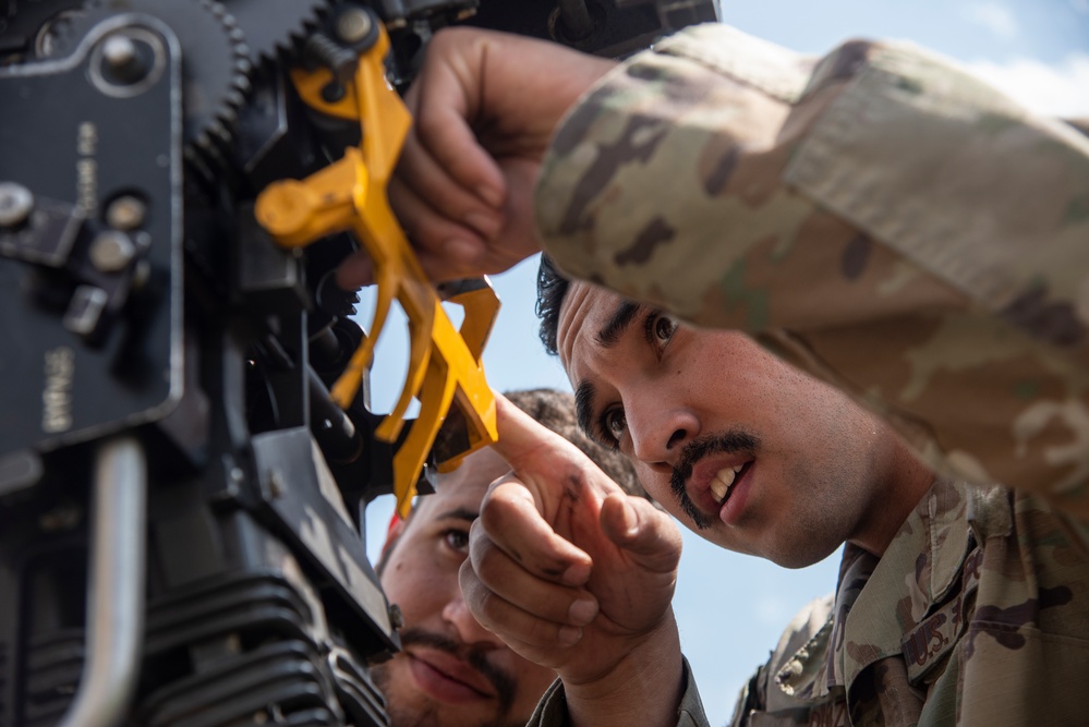 Arming the Eagle: weapons load members set standard