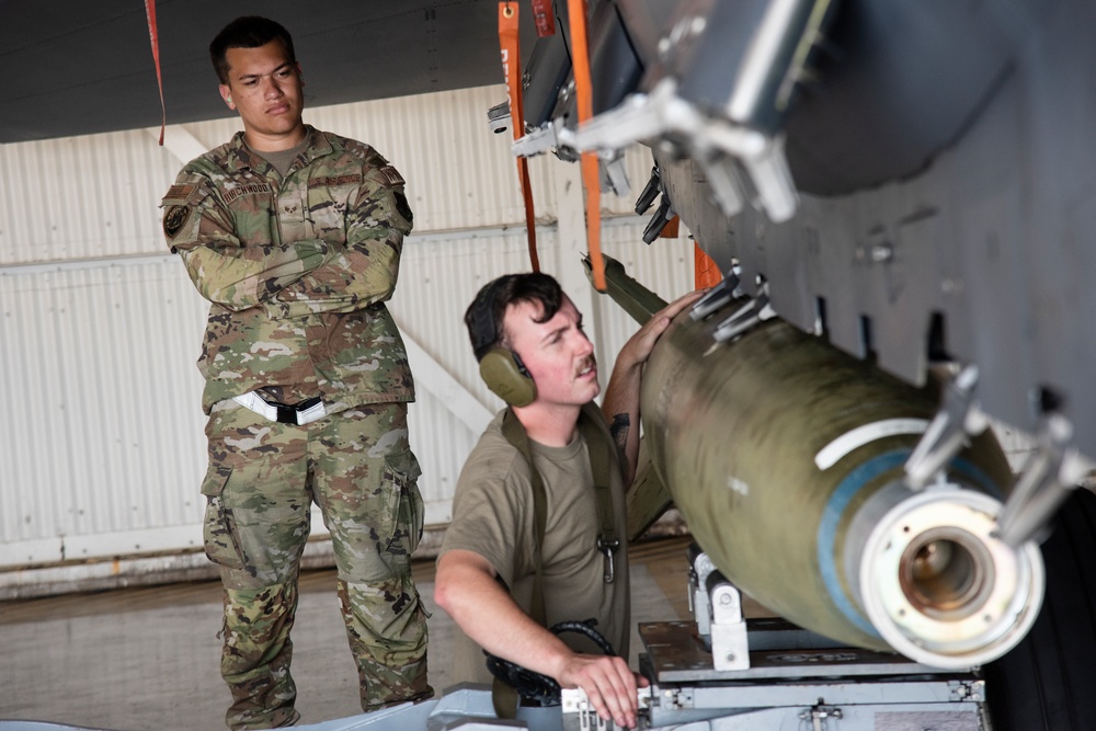 DVIDS - Images - Arming the Eagle: weapons load members set standard ...