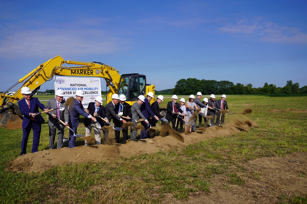 National Advanced Air Mobility Center of Excellence breaks ground in Springfield