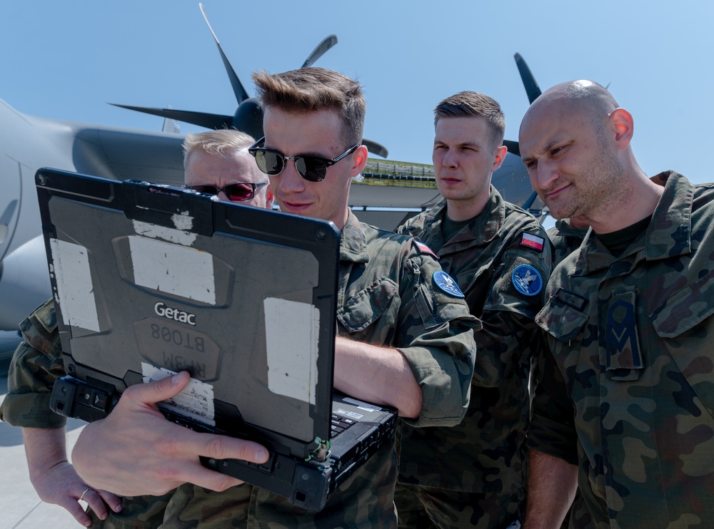 Sparks fly between Team Ramstein, Polish C-130 crews