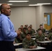 Retired CW5 Phillip Brashear Visit to Naval Air Technical Training Center