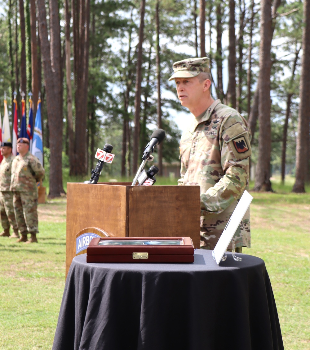 Hero embodies warrior spirit at historic redesignation ceremony