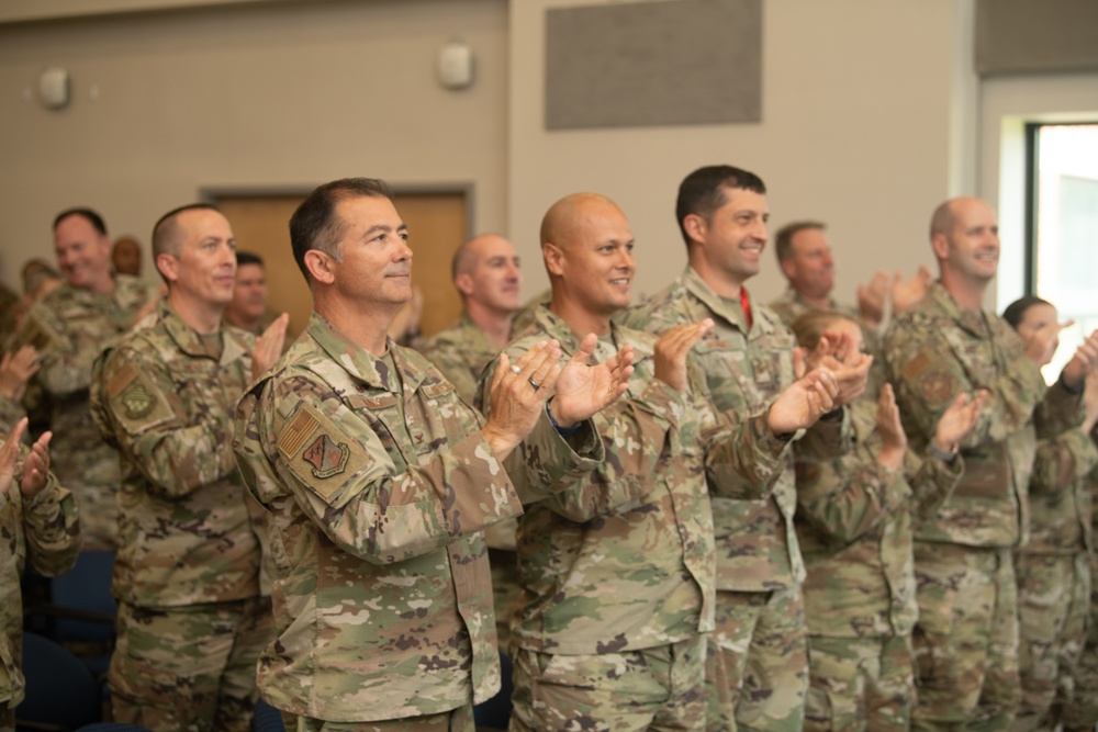 Chief Master Sgt. Sean Fretwell Assumes Responsibility as 192nd Wing Command Chief