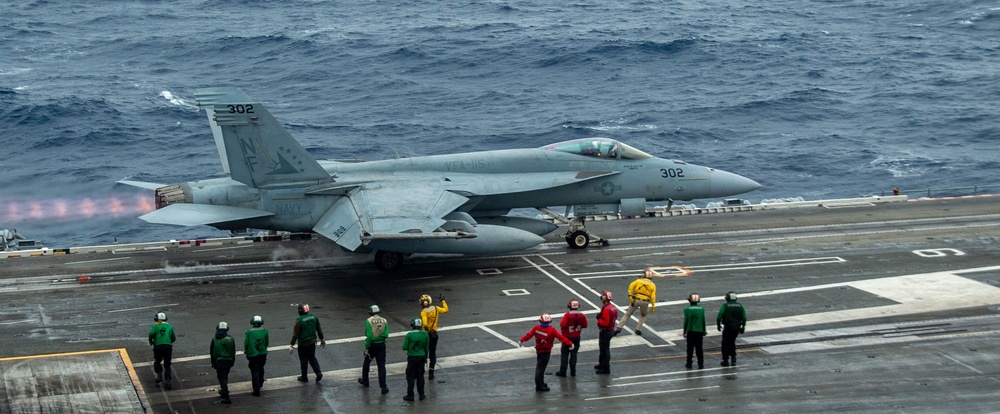 USS Ronald Reagan (CVN 76) flight operations