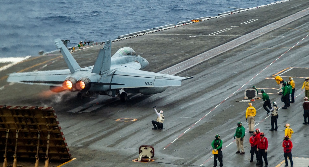 USS Ronald Reagan (CVN 76) flight operations