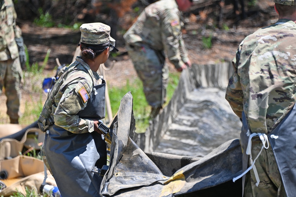 FORT DIX. 319 Quartermaster Battalion Fueling Tankers at HSTL East. JUNE 13, 2023