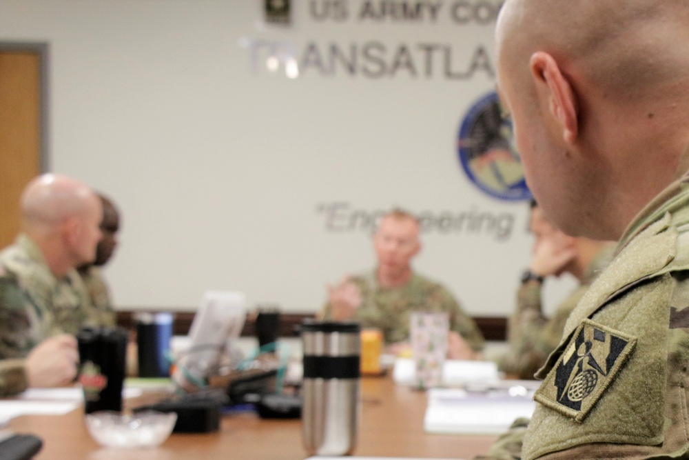 U.S. Army Corps of Engineers Transatlantic Division welcomes individual mobilization augmentees for annual training