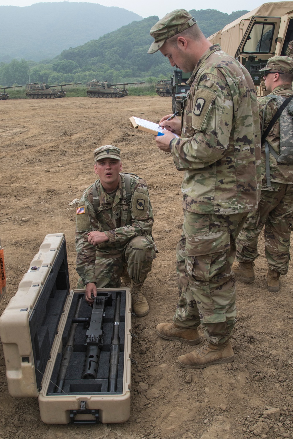 The 1-134th Cavalry Squadron conducts annual training in South Korea