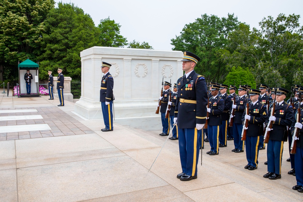 248th U.S. Army Birthday Wreath Laying Ceremony June 14, 2023