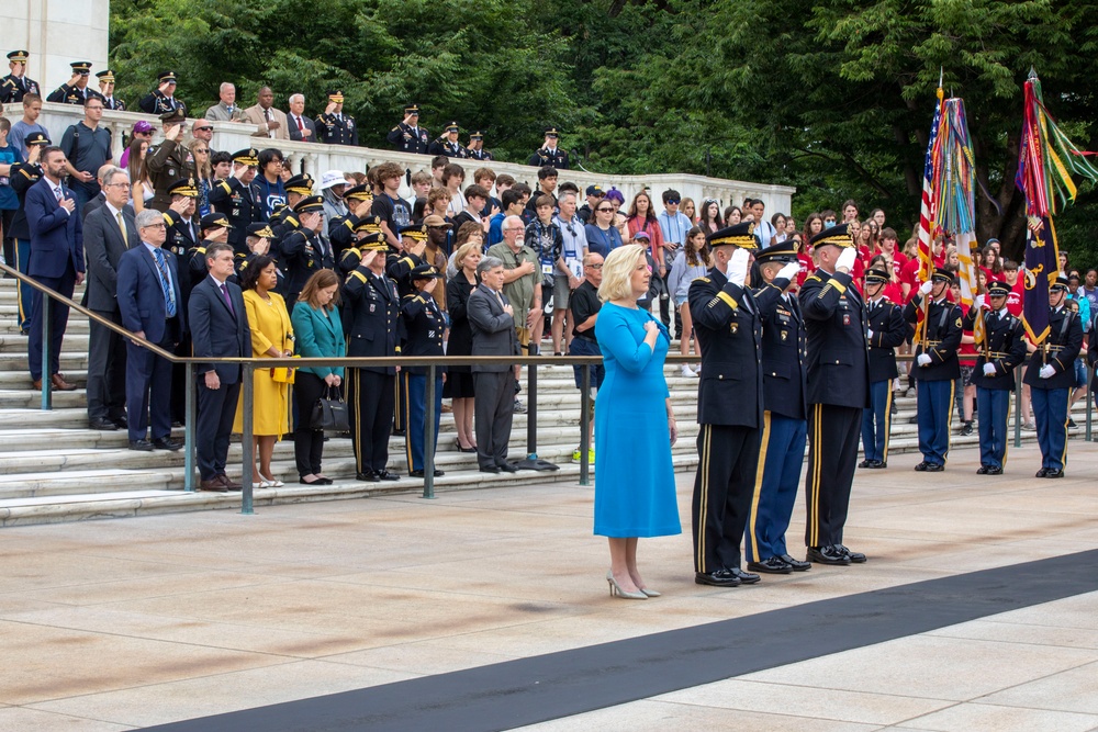 248th U.S. Army Birthday Wreath Laying Ceremony June 14, 2023