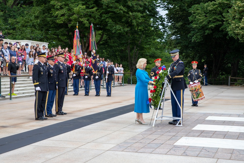 248th U.S. Army Birthday Wreath Laying Ceremony June 14, 2023