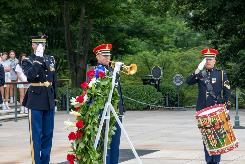 248th U.S. Army Birthday Wreath Laying Ceremony June 14, 2023