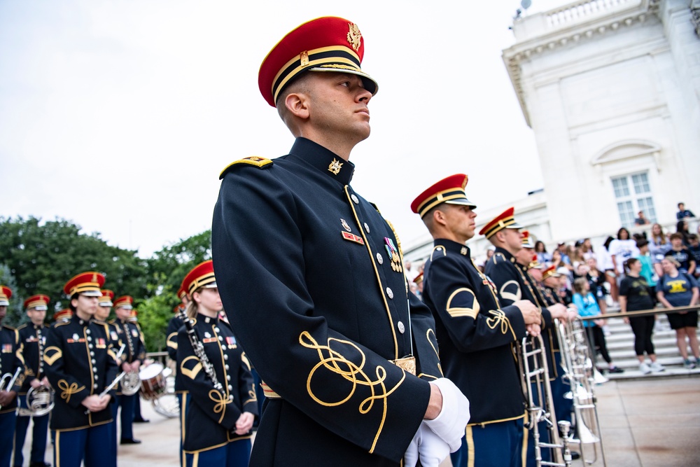 U.S. Army 248th Birthday Wreath-Laying at the Tomb of the Unknown Soldier