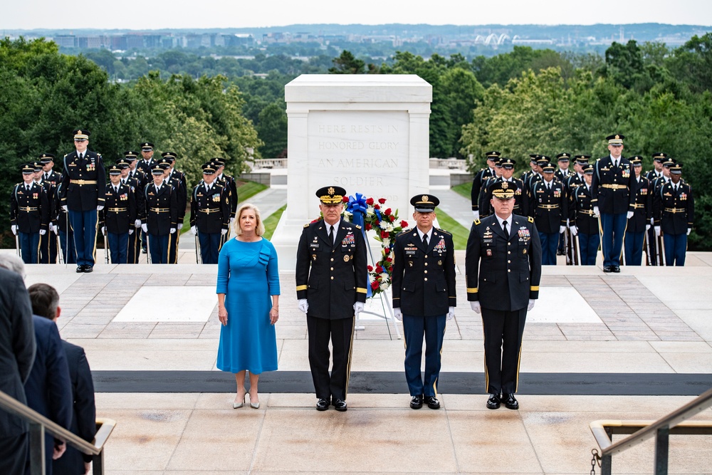 U.S. Army 248th Birthday Wreath-Laying at the Tomb of the Unknown Soldier