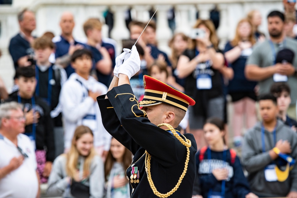 U.S. Army 248th Birthday Wreath-Laying at the Tomb of the Unknown Soldier